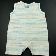 Load image into Gallery viewer, Boys Bebe by Minihaha, embroidered cotton romper, FUC, size 00,  
