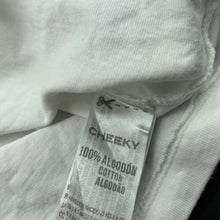 Load image into Gallery viewer, Boys Bb Cheeky, white cotton polo shirt top, GUC, size 0,  