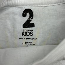 Load image into Gallery viewer, Boys Cotton On, white cotton tank top, GUC, size 2,  