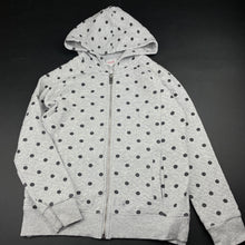Load image into Gallery viewer, Girls Seed, quilted cotton zip hoodie sweater, light marks, FUC, size 9,  