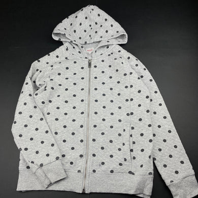 Girls Seed, quilted cotton zip hoodie sweater, light marks, FUC, size 9,  