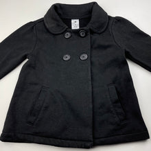 Load image into Gallery viewer, Girls H&amp;T, fleece lined lightweight jacket / coat, L: 40cm, FUC, size 3,  