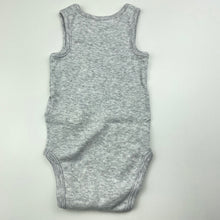 Load image into Gallery viewer, Boys ORCHESTRA, grey marle cotton singletsuit / romper, EUC, size 000,  