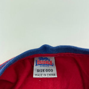 Boys Lonsdale, cotton long sleeve t-shirt / top, FUC, size 000,  