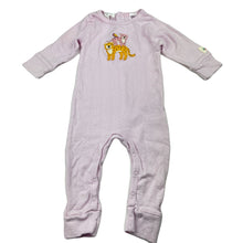 Load image into Gallery viewer, Girls purebaby, pointelle organic cotton romper, EUC, size 00,  