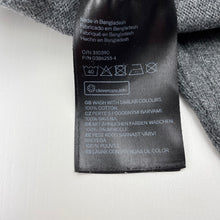 Load image into Gallery viewer, Girls H&amp;M, grey knitted cotton cardigan, GUC, size 1,  