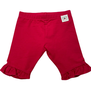 Girls Original Marines, red stretchy shorts / bottoms, elasticated, EUC, size 00,  