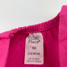 Load image into Gallery viewer, Girls Ollie&#39;s Place, pink cotton summer top, EUC, size 00,  
