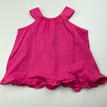 Load image into Gallery viewer, Girls Ollie&#39;s Place, pink cotton summer top, EUC, size 00,  