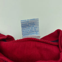 Load image into Gallery viewer, Boys H+T, red cotton t-shirt / top, GUC, size 00,  