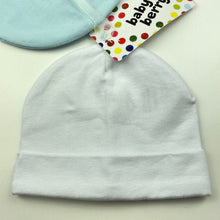 Load image into Gallery viewer, Boys Baby Berry, set of 2 beanies / hats, NEW, size 0000-000,  