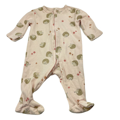 Girls Dymples, soft cotton zip coverall / romper, EUC, size 000,  