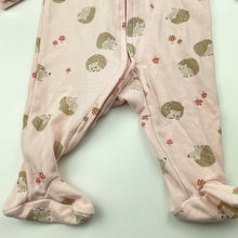 Load image into Gallery viewer, Girls Dymples, soft cotton zip coverall / romper, EUC, size 000,  