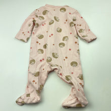 Load image into Gallery viewer, Girls Dymples, soft cotton zip coverall / romper, EUC, size 000,  