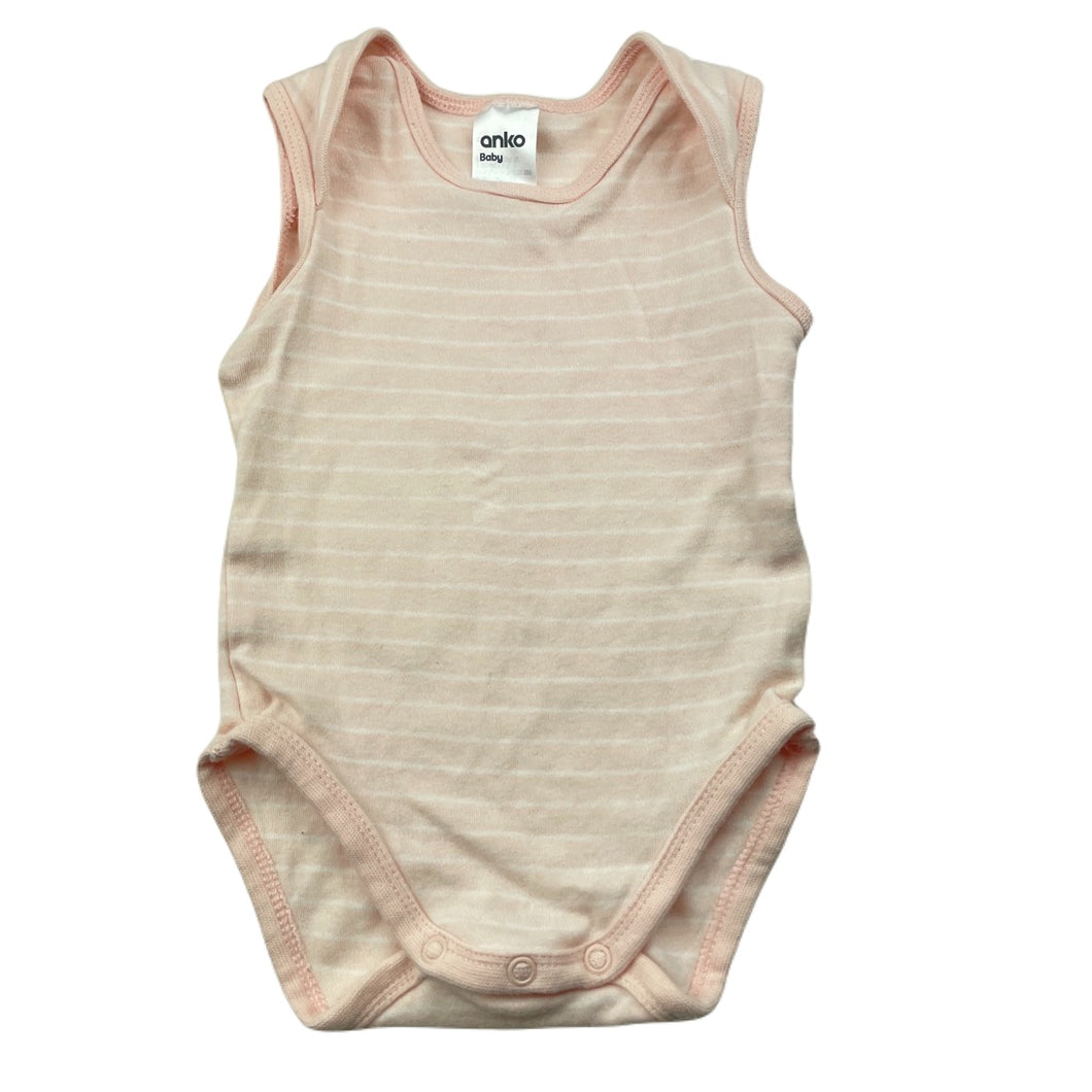 Girls Anko, soft cotton singletsuit / romper, EUC, size 00,  