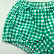 Load image into Gallery viewer, Girls Original Marines, lightweight stretchy checked shorts, elasticated, EUC, size 00,  