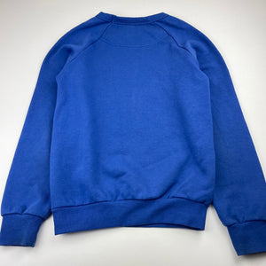 unisex Joules, blue fleece lined sweater / jumper, FUC, size 9-10,  