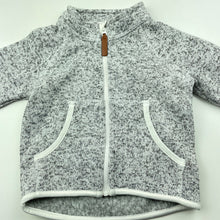 Load image into Gallery viewer, Boys H&amp;M, fleece lined zip up sweater / jumper, EUC, size 00,  