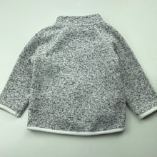 Load image into Gallery viewer, Boys H&amp;M, fleece lined zip up sweater / jumper, EUC, size 00,  