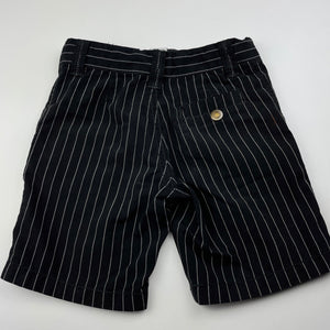 Boys Target, striped shorts, adjustable, marks on front, FUC, size 3,  