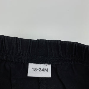 Girls Foshan, lightweight casual pants, elasticated, Inside leg: 30cm, FUC, size 2,  
