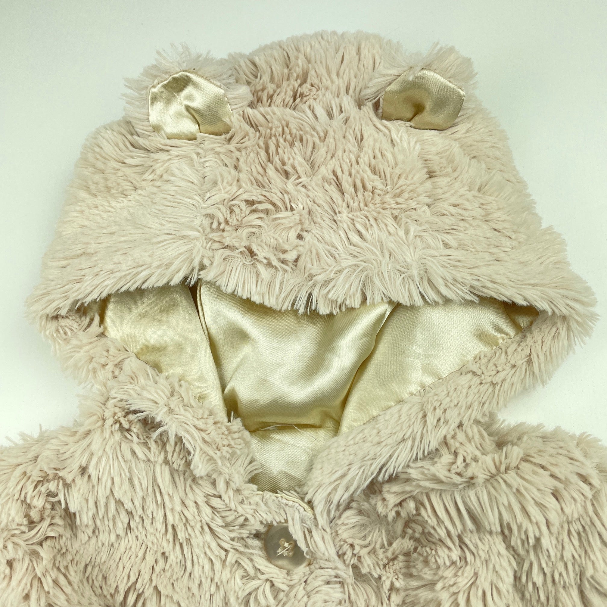 Gallery faux fur hooded clearance jacket