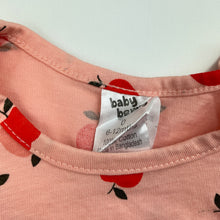 Load image into Gallery viewer, Girls Baby Berry, pink cotton top, apples, FUC, size 0,  