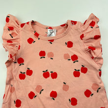 Load image into Gallery viewer, Girls Baby Berry, pink cotton top, apples, FUC, size 0,  
