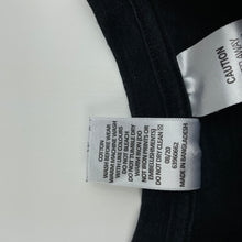 Load image into Gallery viewer, Boys MAXX, black cotton henley t-shirt / top, wash fade, FUC, size 8,  
