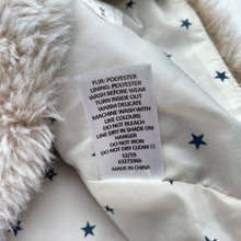 Load image into Gallery viewer, Girls Target, lined faux fur zip up vest / jacket, EUC, size 6,  