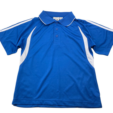 unisex Biz Collection, lightweight polo shirt top, EUC, size 6,  