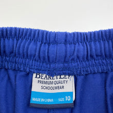 Load image into Gallery viewer, Boys Bare &amp; Ley, blue school shorts, elasticated, GUC, size 10,  