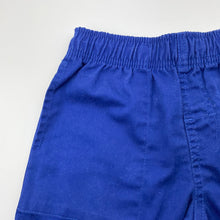 Load image into Gallery viewer, Boys School Zone, blue school shorts, elasticated, GUC, size 4,  