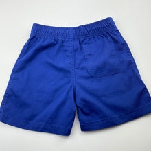 Load image into Gallery viewer, Boys School Zone, blue school shorts, elasticated, GUC, size 4,  