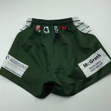 Load image into Gallery viewer, Boys FI-TA, Randwick rugby / sports shorts, elasticated, EUC, size 14,  