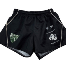 Load image into Gallery viewer, Boys FI-TA, Coogee Jnr rugby/ sports shorts, elasticated, EUC, size 12,  