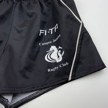 Load image into Gallery viewer, Boys FI-TA, Coogee Jnr rugby/ sports shorts, elasticated, EUC, size 12,  