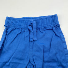 Load image into Gallery viewer, Boys Mango, blue cotton pants, elasticated, EUC, size 000,  
