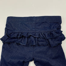 Load image into Gallery viewer, Girls Anko, ruffle leggings / bottoms, EUC, size 000,  