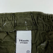 Load image into Gallery viewer, Boys Target, khaki cotton pants, elasticated, EUC, size 00,  
