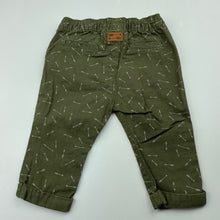 Load image into Gallery viewer, Boys Target, khaki cotton pants, elasticated, EUC, size 00,  
