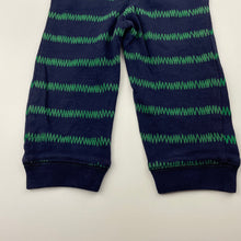 Load image into Gallery viewer, unisex Dymples, navy cotton leggings / bottoms, EUC, size 00,  