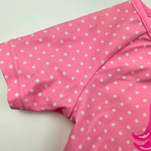 Load image into Gallery viewer, Girls Dymples, short sleeve rashie / swim top, mermaid, light mark on shoulder, FUC, size 00,  