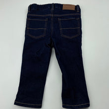 Load image into Gallery viewer, Girls H&amp;M, slim fit stretch denim jeans, adjustable, EUC, size 0,  