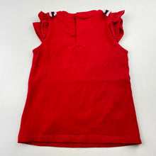 Load image into Gallery viewer, Girls Original Marines, red stretchy t-shirt / top, EUC, size 00,  