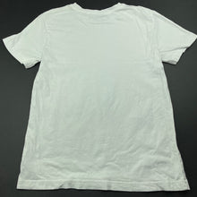 Load image into Gallery viewer, Boys Next, white cotton t-shirt / top, marks on front, FUC, size 9,  