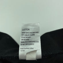 Load image into Gallery viewer, Girls H&amp;T, black cotton skirt, elasticated, GUC, size 6,  
