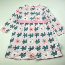 Load image into Gallery viewer, Girls Sooki Baby, floral cotton dress, light marks, no size, armpit to armpit: 26.5cm, FUC, size 1-2, L: 45cm