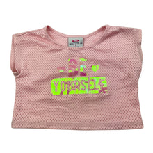 Load image into Gallery viewer, Girls Elite Action Sports, pink mesh top, GUC, size 3,  