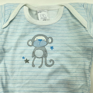 unisex Bb Cheeky, cotton bodysuit / romper, FUC, size 000,  